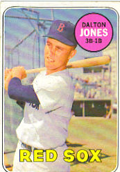 1969 Topps Baseball Cards      457     Dalton Jones